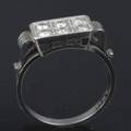 Art Deco-stil diamantring 