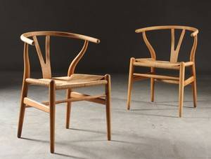 H. J. Wegner. Par Y- stole, egetræ 2 