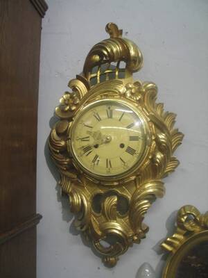 Väggpendyl, rokokostil