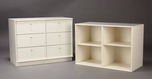 Dansk møbelproducent. Kommode med væghæng overdel 2