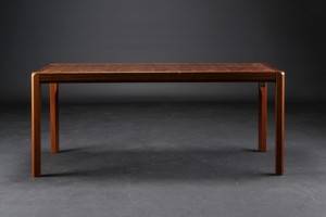 Gorm Lindum. Sofabord, mahogni og wengé
