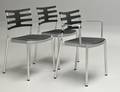 Kasper Salto for Fritz Hansen. Tre stole, model Ice. 3 