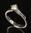 Solitairering ca. 0.40 ct