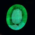Uindfattet smaragd - ca. 3.89 ct