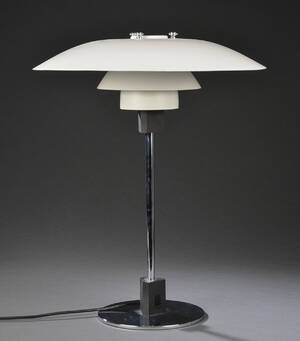 Poul Henningsen. PH 43 bordlampe 