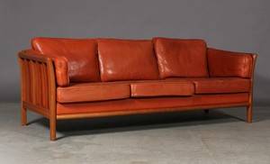 Mogens Hansen. Tre-pers. sofa