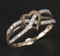 Diamantring ca. 0,25 ct.