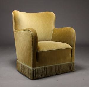 Dansk møbelarkitekt, lænestol, 194050erne