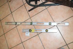 Vattenpass 2 st, L 60 och 120 cm