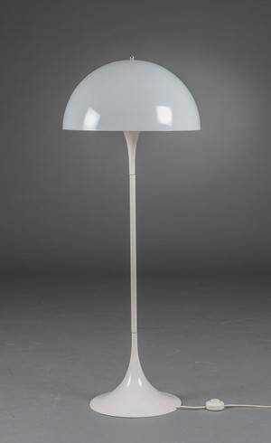 Verner Panton. Pantella standerlampe