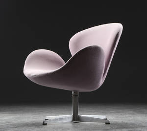 Arne Jacobsen. Lænestol, Svanen, model 3320 