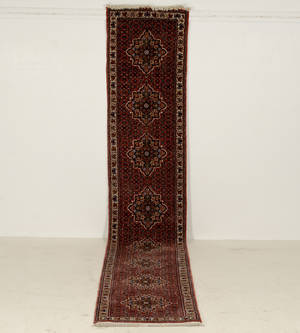 Persisk Bidjar løber, 414 x 75 cm.