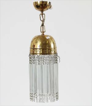 Taklampa, jugend, 1900-talets första hälft