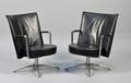 Johannes Foersom  Peter Hjorth-Lorentzen. Par Partner lounge stole, model EJ 70R 2  