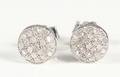 Diamant ørestikker, ca. 0.38 ct., et par 2