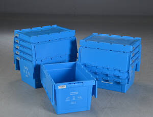 Gobox. Ti opbevaringskasser af plast 10