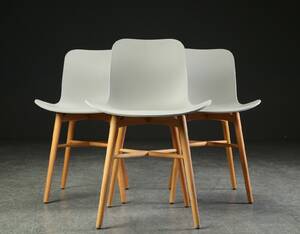 Rune Krøjgaard  Knut Bendik Humlevik for NORR11. Tre stole model Langue Avantgarde Dining Chair 4