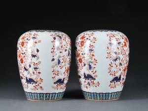 Et par kinesiske vaser af porcelæn 2