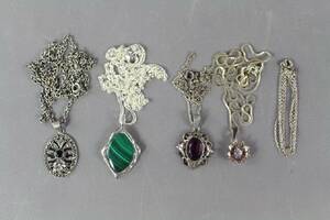 Silverhalsband 5 st