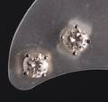 Brillant ørestikker, ca 0.40 ct