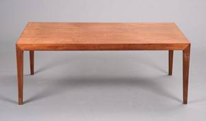 Severin Hansen for Haslev Møbelsnedkeri. Sofabord af teak.