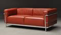 Le Corbusier. LC3 Fritstående sofa 