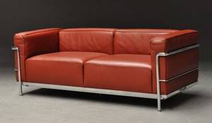 Le Corbusier. LC3 Fritstående sofa 