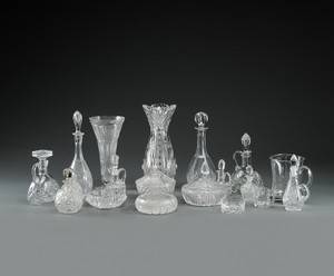 Samling krystal og glas 19