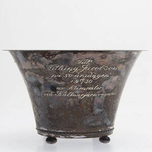 SKÅL, silver, 1900-tal.