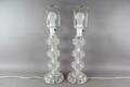 Bordslampor i glas 1 par