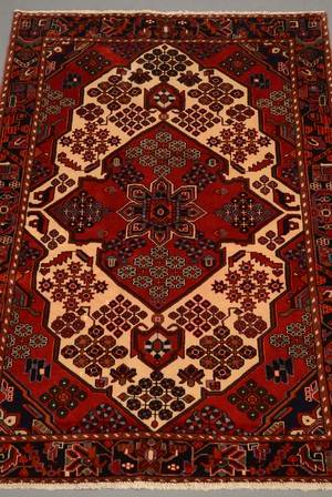 Håndknyttet Persisk Juskahan 209x134 cm