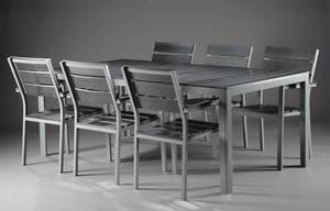 Havebord med seks stole 7