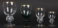 Holmegaard, Gisselfeldt glasbesætning m guldkant 47