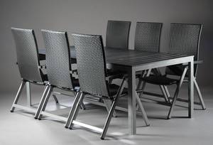 Havebord med seks positionsstole 7