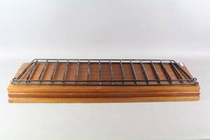 Stringhylla med gavlar 2 st och hyllplan i teak 3 st 