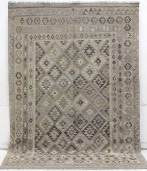 Naturfärgad kelim, uzbek