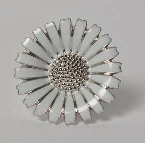 Georg Jensen - Daisy - Margueritring - sterling sølv - 33 mm