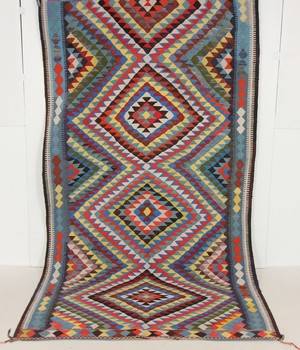 Persisk Harsin Kelim 330 x 180 cm.