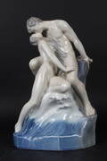 Theodor Lundberg for Royal Copenhagen Bølge  Strand Denne vare er sat til omsalg under nyt varenummer 4810652