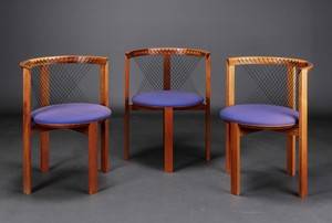 Niels Jørgen Haugesen. String chair - Mahogni. 3