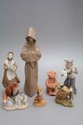 Parti figuriner, Lladro m.m.