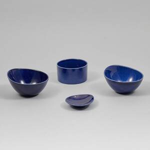 Skålar  fat, 4 delar