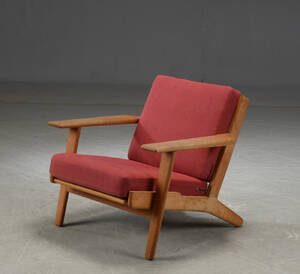 Hans J. Wegner. Lænestol af eg, model GE-290