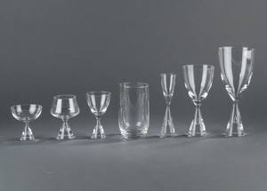 Bent Severin for Holmegaard Glasværk. Princess glasbesætning 29