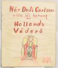 Cecilia Frisendahl, original till barnbok När Dedi Carlsson ville bli konung över Hallands Väderö ca 9 objekt