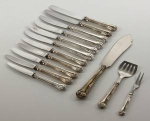 Cohr Herregård og Gl. Herregård bestikdele 14