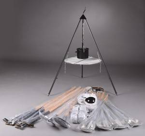 Båludstyr i aluminiumhardwood 56 