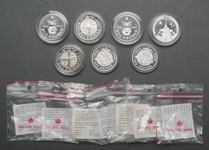 Danmark. Samling 200 kroner mønter 7