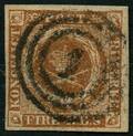 AFA 1IIIa 1854. FIRE R.B.S. Thiele III, pl. II, nr. 6 ��