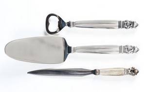 Johan Rohde for Georg Jensen, Kongemønster 3
